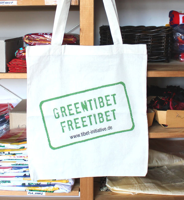 GreenTibet.FreeTibet - Tasche natur
