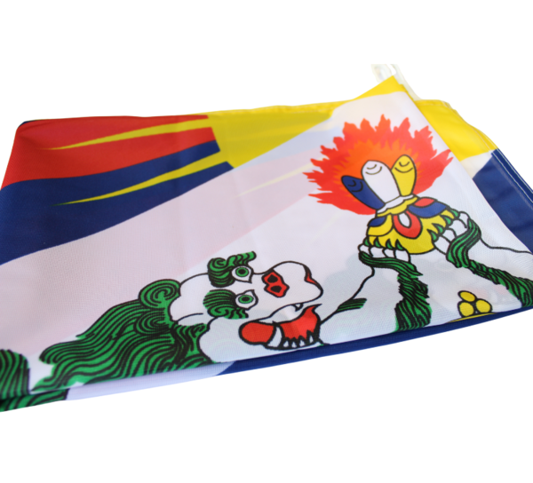 Tibetflagge 155 cm Premium
