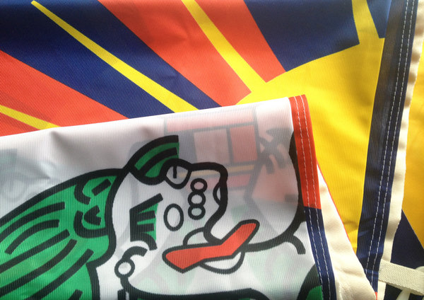Tibetflagge 250 cm Premium