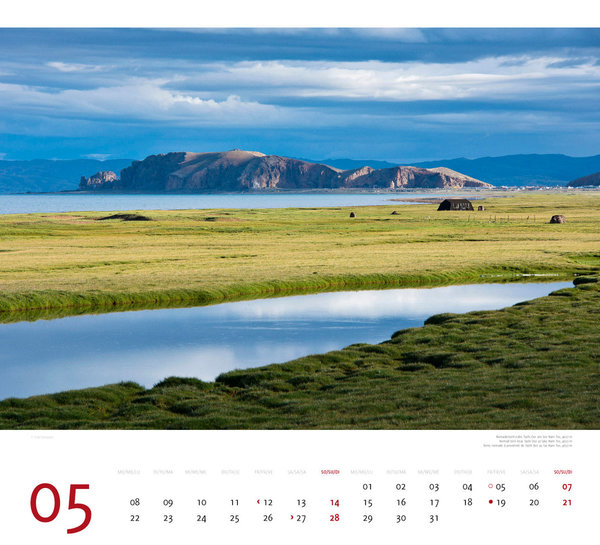Tibet Kalender 2023 - Großformat